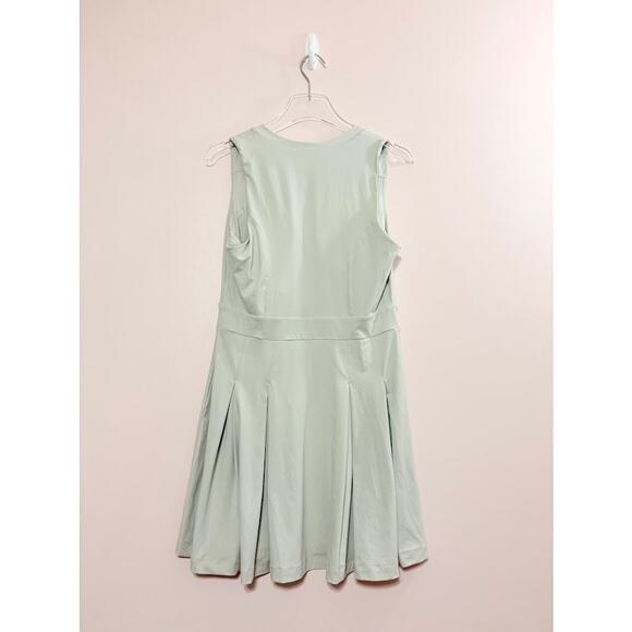 Rae Mode Butter Soft V-Neck Athletic Dress in Bone  Size Medium - Picture 3 of 4